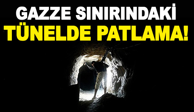 Gazze sınırında tünel imhası! 5 yaralı