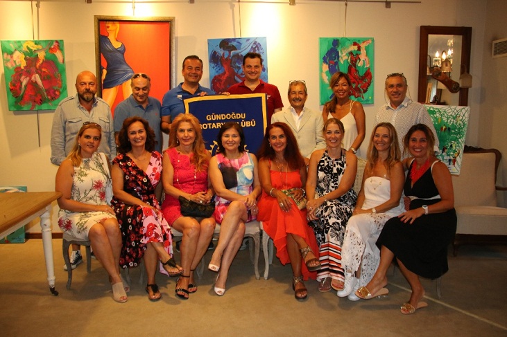 Gündoğdu Rotary'den Eğitim Bursuna Sanat ile Destek