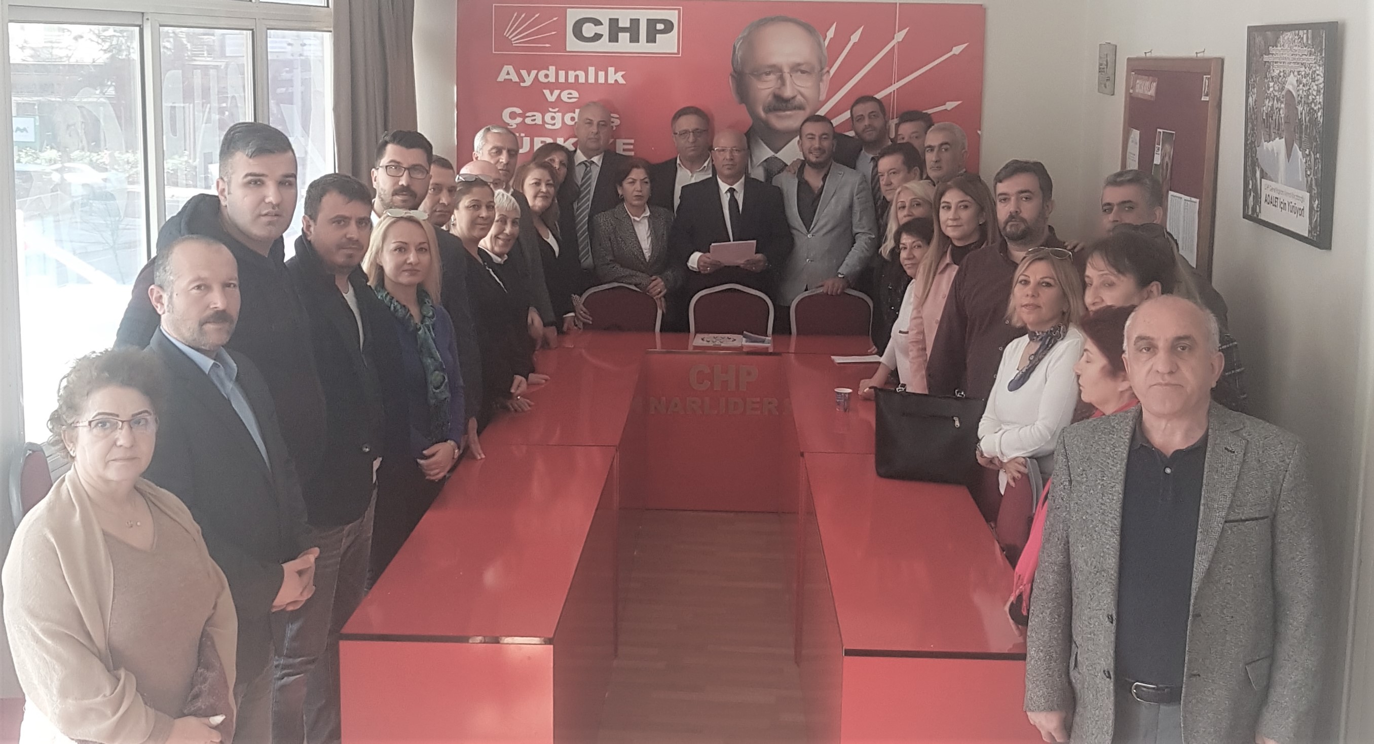 CHP NARLIDERE İLÇE'DEN BASIN AÇIKLAMASI