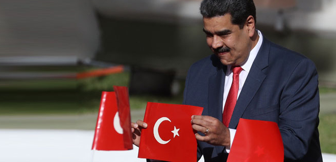 Maduro'dan canlı yayında Erdoğan'a mesaj