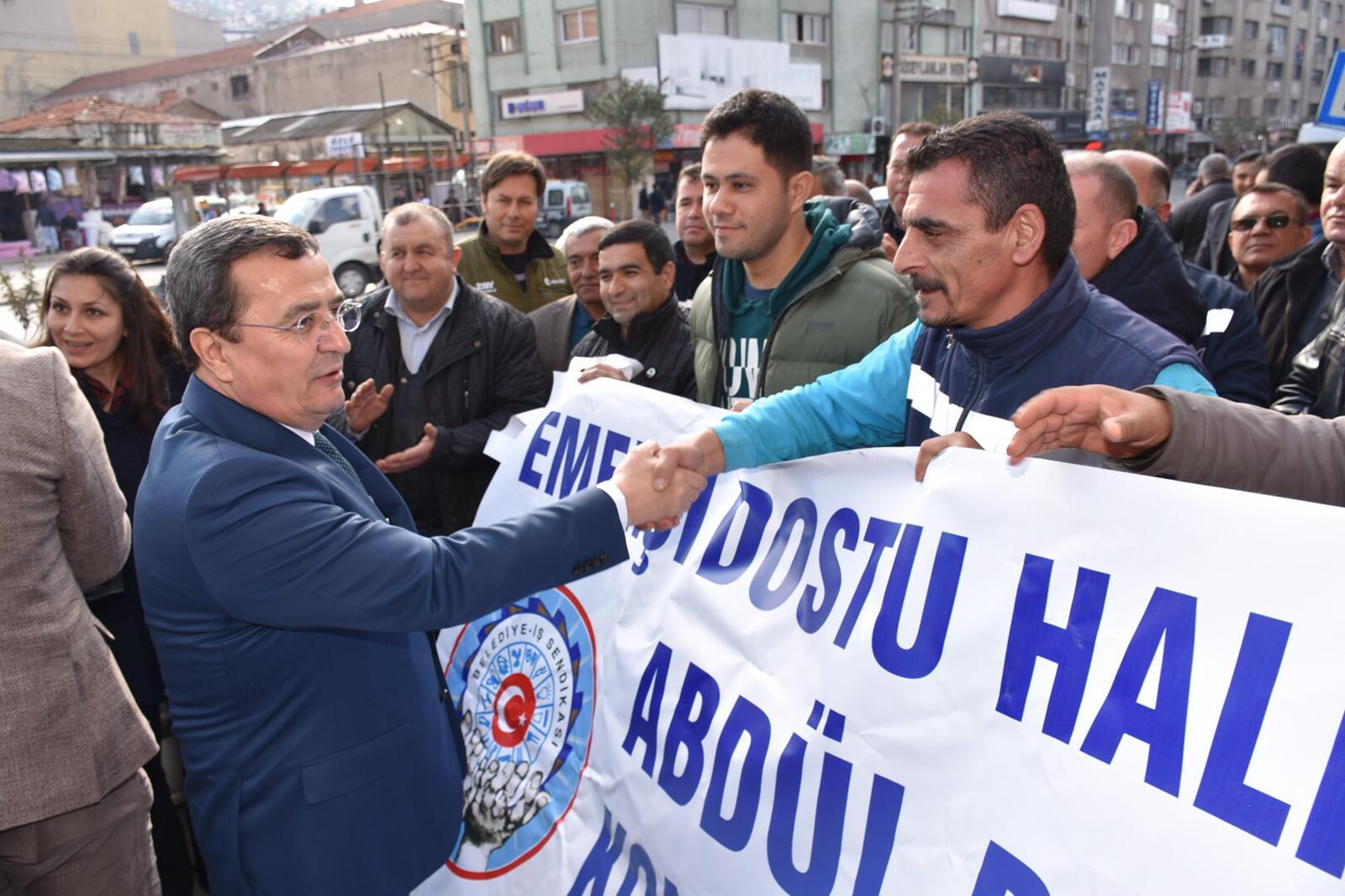 Batur: Her zaman Emeğin ve Emekçinin yanındayım