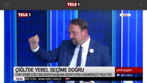 UTKU GÜMRÜKÇÜ TELE 1 EKRANINDAN PROJELERİNİ ANLATTI