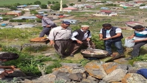 Ardahan'lı köylüler yağmur duasına çıktılar.