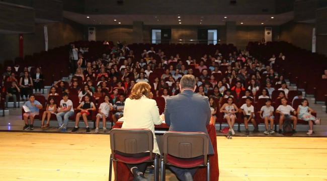 Tugay, Çocuk Belediyesi üyeleriyle buluştu 