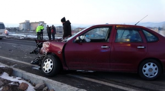 Ardahan'da trafik kazası: 4 yaralı