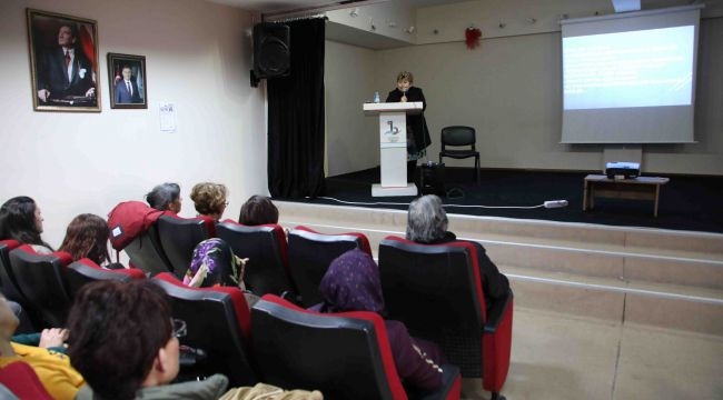 Bayraklı'da ailelere iletişim semineri