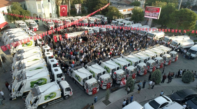 Bornova’dan ilçe belediyelerine araç desteği