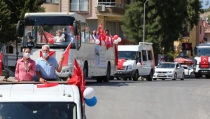 Efes Selçuk’ta sonsuz özgürlük ve bağımsızlık konvoyu