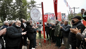 Örnekköylü Hüseyin’in adı parkta ölümsüzleşti