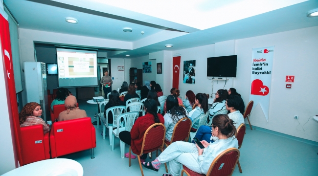 Bayraklı’da öğrencilere sağlıklı yaşam semineri