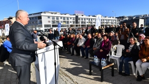 Seferihisar’daki üreticiye küçükbaş hayvan desteği