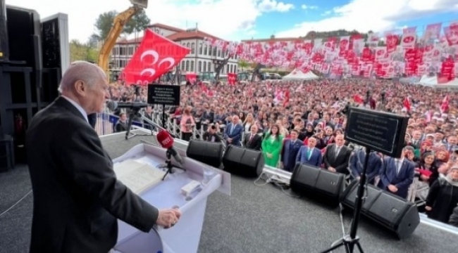 MHP Lideri Bahçeli: Cumhur'a baş olmak Kılıçdaroğlu'nun harcı değildir