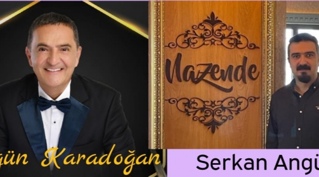 SOSYETENİN YENİ GÖZDESİ AYGÜN KARADOĞAN ESKİŞEHİR NAZENDE RESTAURANT'TA...