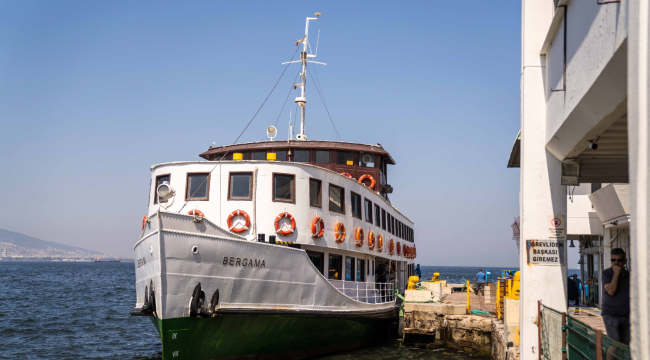 Bergama Vapuru ile İzmir Körfezi turları 26 Temmuz’da başlıyor