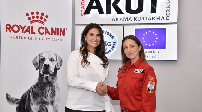 AKUT ve Royal Canin’den arama köpekleri için iş birliği 