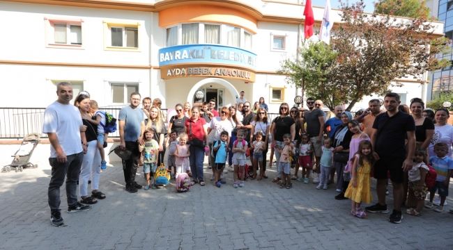 Bayraklı’nın anaokullarında yeni dönem başladı