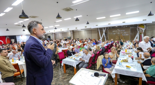  Başkan Sandal, “Omuz omuza verme zamanı”