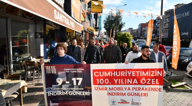 Çiğli Belediyesi’nden Mobilya Perakende İndirim Günlerine Destek