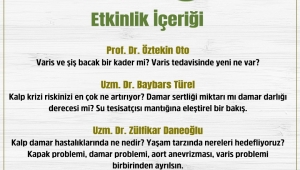 Gaziemir’de kalp ve damar hastalıkları işlenecek