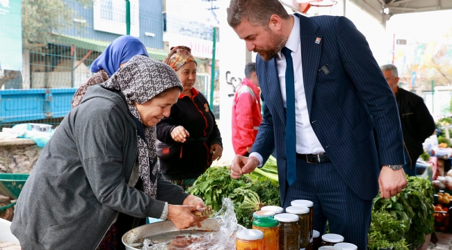 CHP Buca Belediye Başkan adayı Görkem Duman, hafta sonu köyleri ziyaret etti