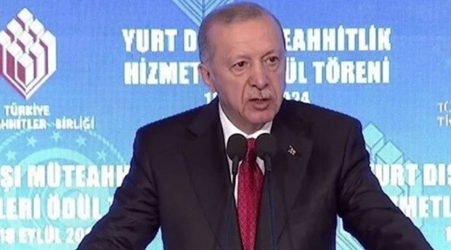 Erdoğan'dan 'ilk dört madde' çıkışı