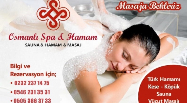 Buca'nın en iyi Spa Merkezi Osmanlı Hamamı 