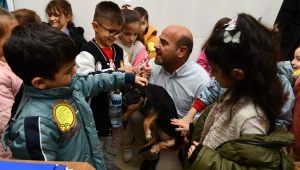 Çocuklar Hayvanları Seviyor, Çiğli’de Sevgi Büyüyor