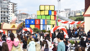 Menemen Çocuk Oyun Köyü ziyaretçi rekoru kırdı