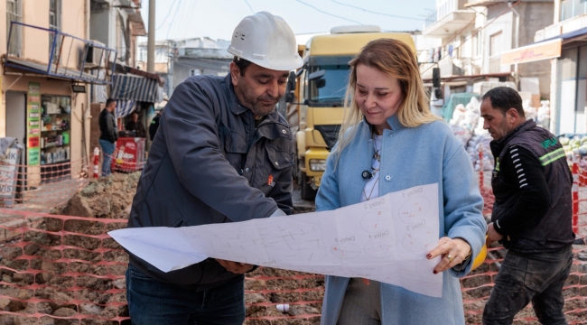 Konak’ta doğalgaz çalışmaları hız kazandı