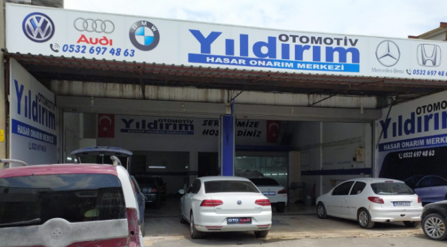 Yıldırım otomotiv hasar onarım merkezi Buca