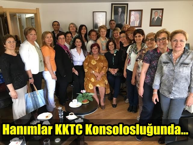 HANFEDİLERDEN KKTC KONSOLOSLUĞUNA NEZAKET ZİYARETİ