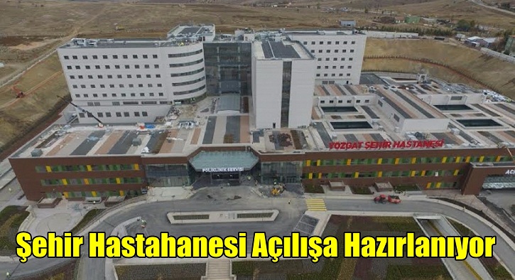 Türkiye'nin İlk Şehir Hastahanesi Açılışa Hazırlanıyor