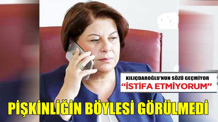 Elif Doğan Türkmen: İstifa etmiyorum!