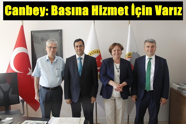 Canbey: Basına Hizmet İçin Varız