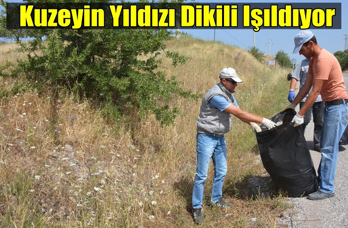 Kuzeyin Yıldızı Dikili Işıldıyor