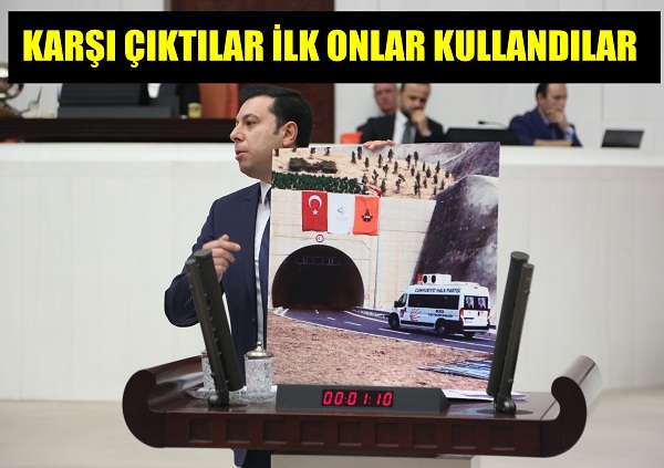 KARŞI ÇIKTILAR İLK ONLAR KULLANDILAR