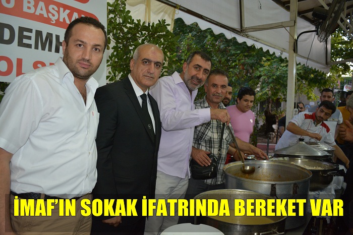 İMAF’IN SOKAK İFATRINDA BEREKET VAR