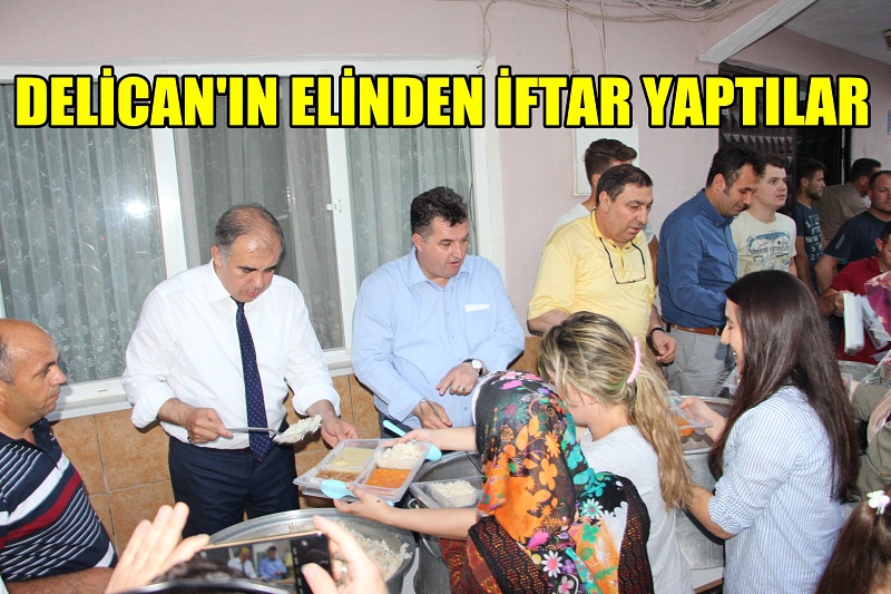 KINIK’LILAR DELİCAN’IN ELİNDEN İFTAR YAPTI