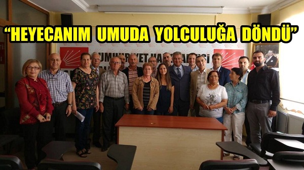 “HEYECANIM UMUDA YOLCULUĞA DÖNDÜ”