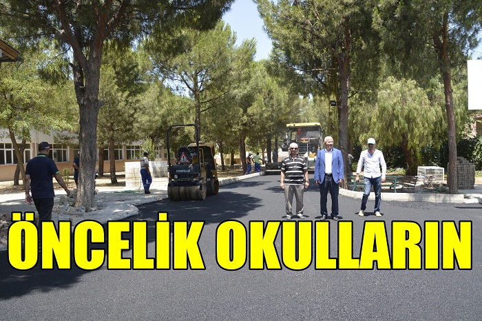 ASFALTTA ÖNCELİK OKULLARIN…