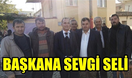 KINIKLILARDAN BAŞKANA SEVGİ SELİ