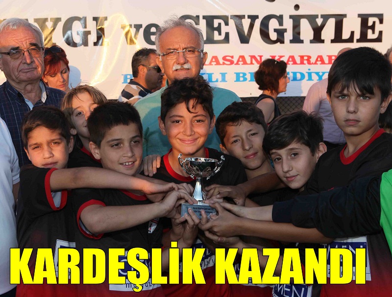 Kazanan dostluk ve kardeşlik oldu!