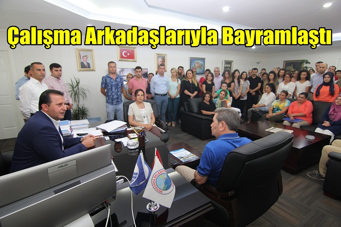 Başkan Soylu Çalışma Arkadaşlarıyla Bayramlaştı