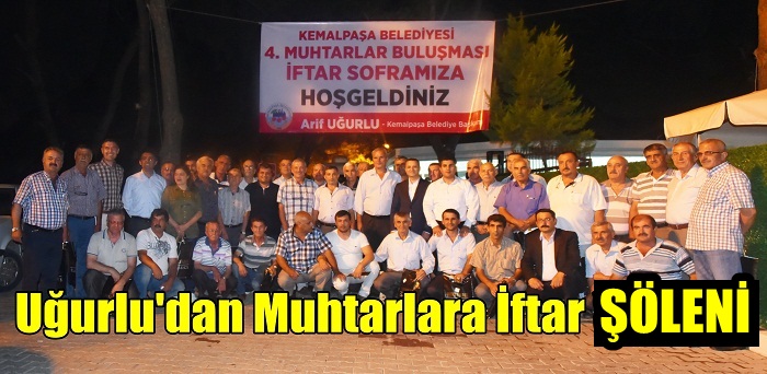 Başkan Uğurlu'dan Muhtarlara İftar Yemeği