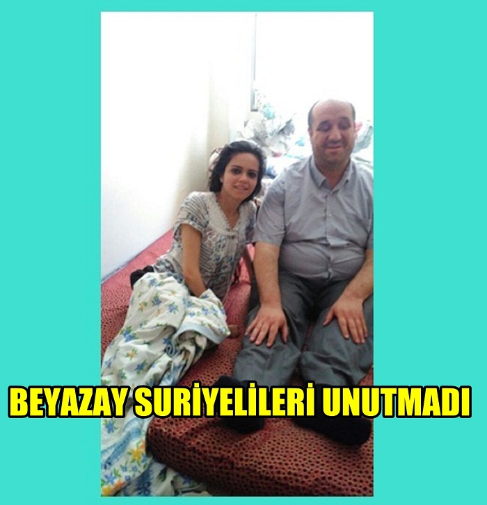 BEYAZAY SURİYELİLERİ UNUTMADI