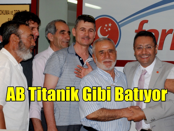 Sakartepe; AB Titanik Gibi Batıyor