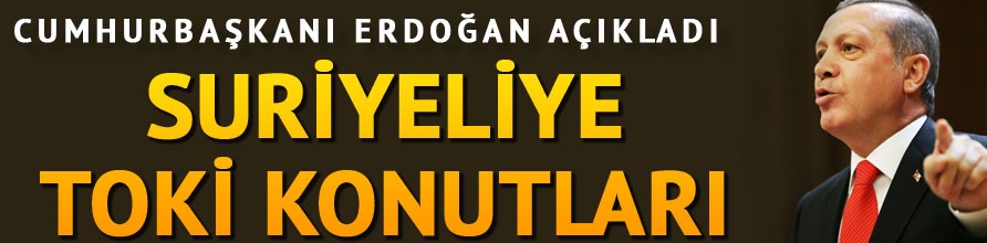 Suriyeliye TOKİ konutları