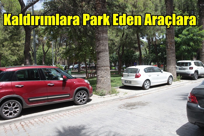 Kaldırımlara Park Eden Araçlara Ceza Yağdı