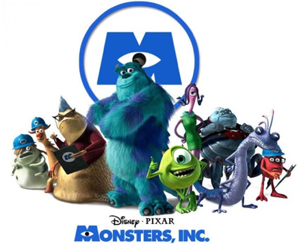 Sevimli Canavarlar Monsters, Inc. 3D